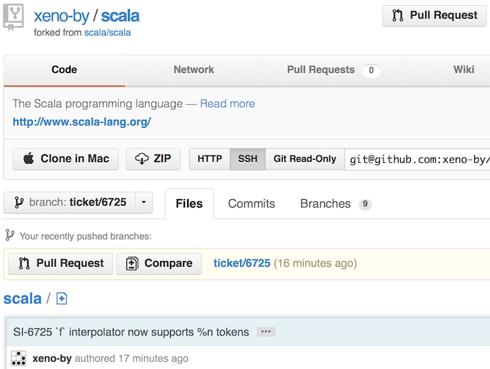 Submit a pull request